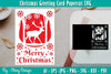 Christmas Greeting Card SVG Bundle