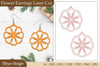 Lasercut Flower Earrings SVG Bundle