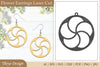 Lasercut Flower Earrings SVG Bundle