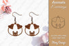 Animal Earrings SVG Bundle
