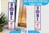 USA Patriotic Vertical Porch Signs SVG Bundle