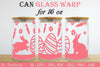 Happy Easter Day 16oz Can Glass Wrap SVG Bundle