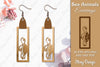Sea Animals Earrings Laser Cut SVG Bundle