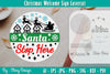 Christmas Welcome Sign SVG Bundle