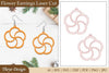 Lasercut Flower Earrings SVG Bundle