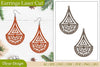 Lasercut Mandala Earrings SVG Bundle