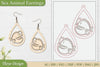 Sea Animal Earrings SVG Bundle