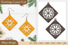 Earrings Lasercut Mandala SVG Bundle