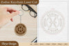 Zodiac Keychain SVG Bundle