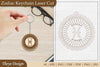 Zodiac Keychain SVG Bundle