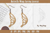 Butterfly Earring Lasercut SVG Bundle