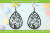 Easter Bunny Earring SVG Bundle
