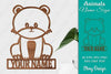 Animal Name Sign SVG Laser Cut Template Door Wall Hanger SVG Bundle