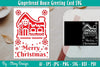 Gingerbread House Greeting Card SVG Bundle