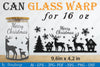 Christmas Deer Can Glass 16 OZ SVG Bundle