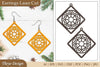 Lasercut Mandala Earrings SVG Bundle