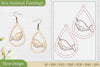 Sea Animal Earrings SVG Bundle