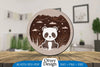 3D Layered Animals Lasercut SVG Bundle