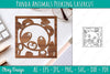 Animals Peeking Lasercut SVG Bundle