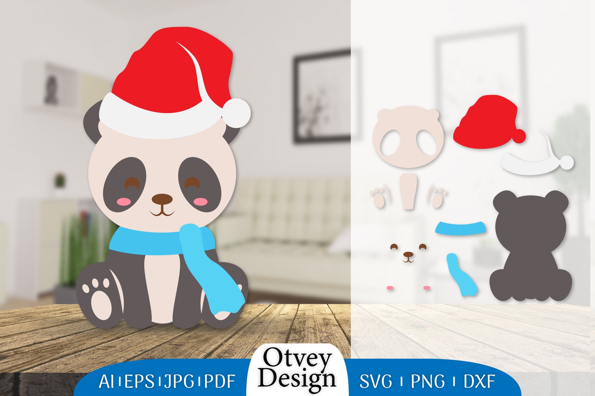 Animals Christmas SVG Bundle 4 - CraftNest - Digital Crafting and Art
