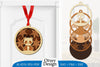 Animals Christmas Ornament Lasercut SVG Bundle