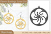 Lasercut Flower Earrings SVG Bundle