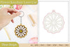 Flower Keychain SVG Bundle
