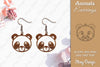 Animal Earrings SVG Bundle