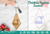 Christmas Keychain Lasercut SVG Bundle