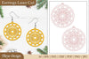 Lasercut Mandala Earrings SVG Bundle