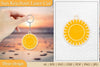 Sun Keychain SVG Bundle