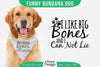 Funny Dog Bandana SVG Bundle