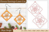 Lasercut Flower Earrings SVG Bundle