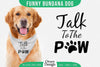 Funny Dog Bandana SVG Bundle