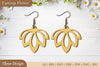 Flower Earrings SVG Bundle