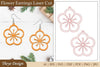 Lasercut Flower Earrings SVG Bundle