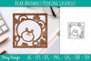 Animals Peeking Lasercut SVG Bundle