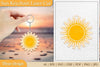 Sun Keychain SVG Bundle