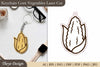 Keychain Vegetables SVG Bundle