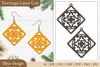 Lasercut Mandala Earrings SVG Bundle