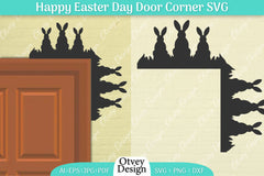 Easter Door Corner SVG Bundle 6 - CraftNest - Digital Crafting and Art