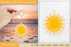 Sun Keychain SVG Bundle