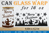 Christmas Santa Sleigh Can Glass SVG Bundle