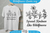 Wildflowers Quote Motivational Sayings SVG Bundle