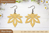 Flower Earrings SVG Bundle