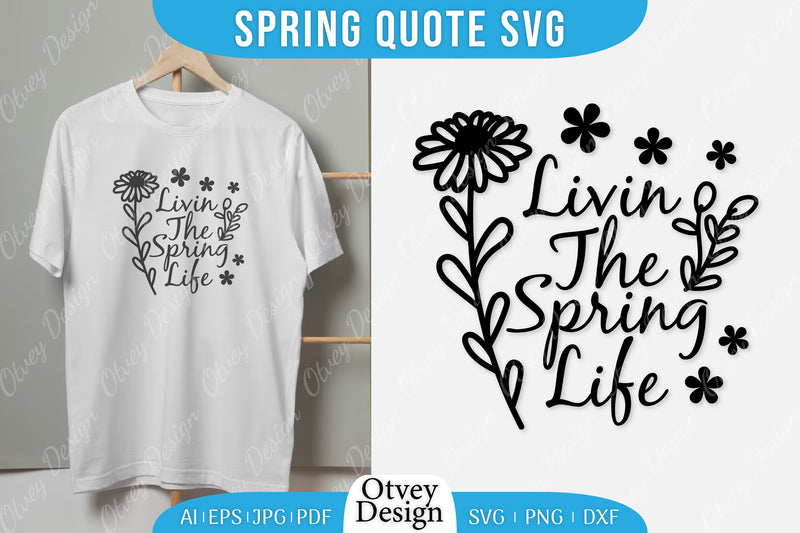 Spring Quote SVG Bundle 8 - CraftNest - Digital Crafting and Art