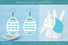 Easter Egg Earrings SVG Bundle