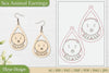 Sea Animal Earrings SVG Bundle