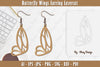 Butterfly Earring Lasercut SVG Bundle