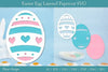 Easter Egg Layered Papercut SVG Bundle